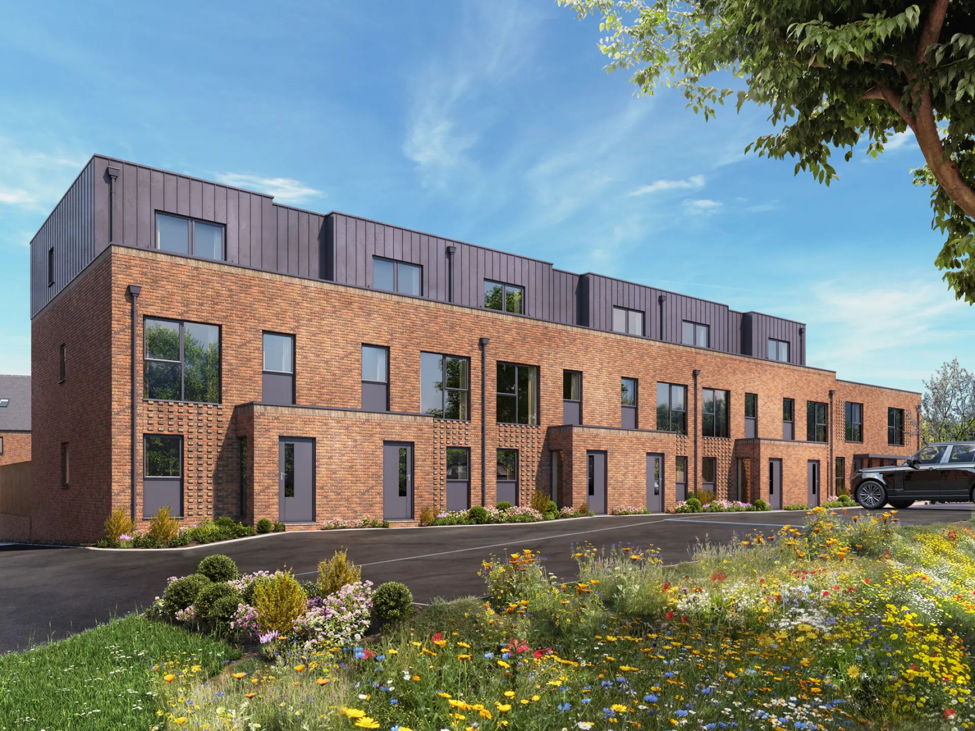 a building with a lot of windows