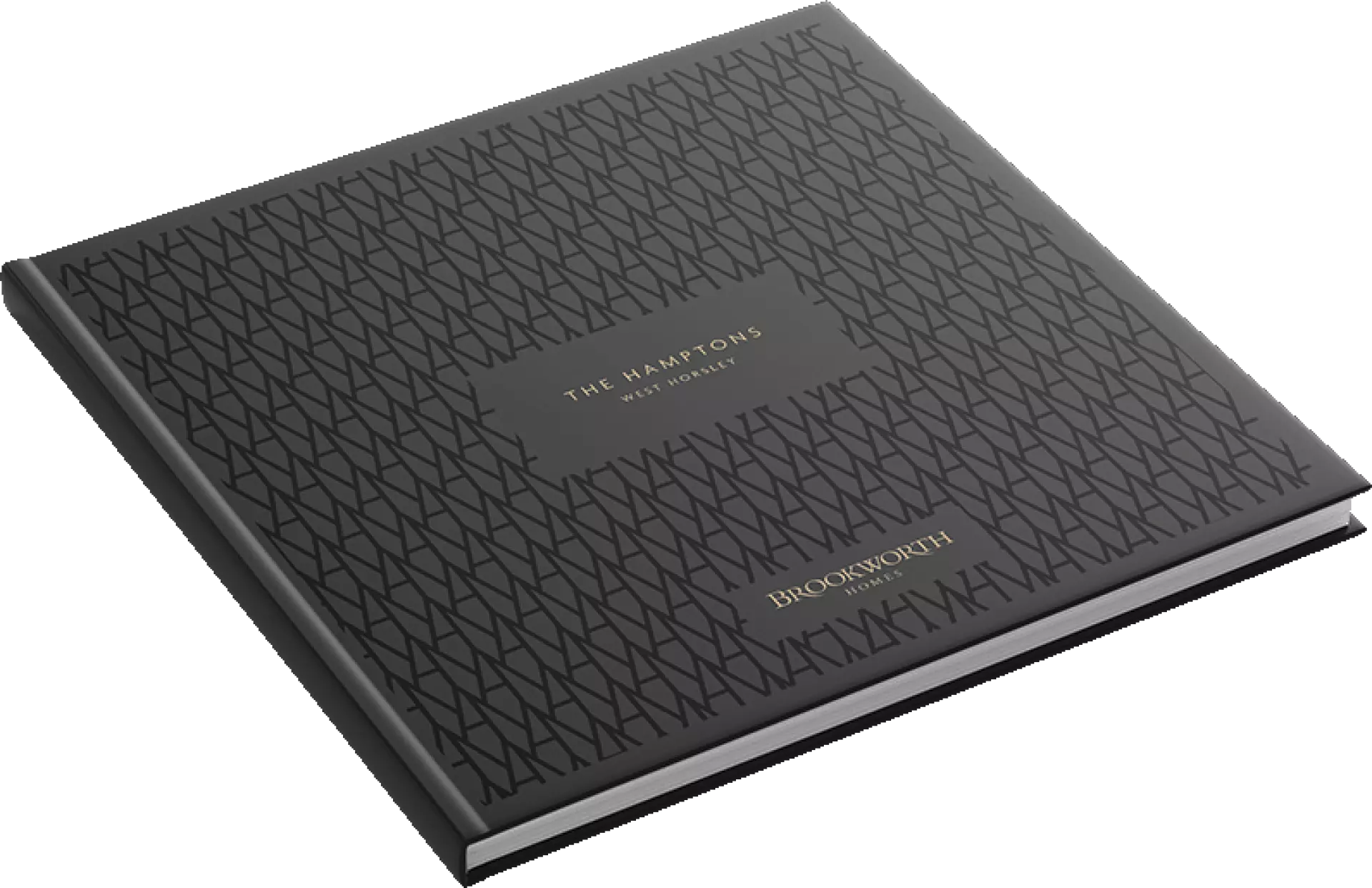 a black book with a black cover