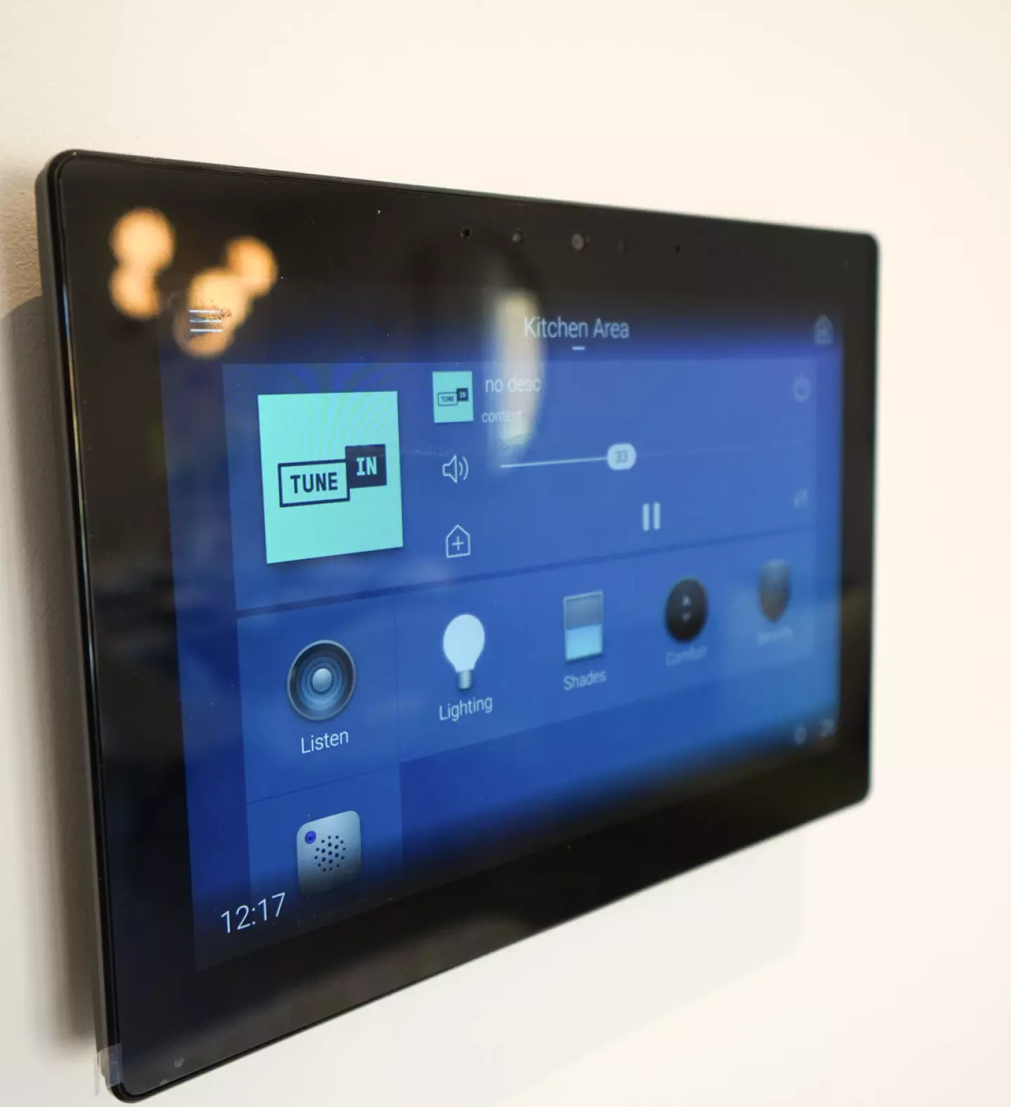 a black rectangular device with a screen on it
