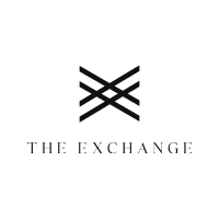 a black and white logo